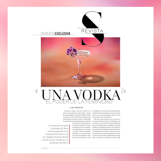 Entrevista exclusiva de S Revista con UNA Vodka