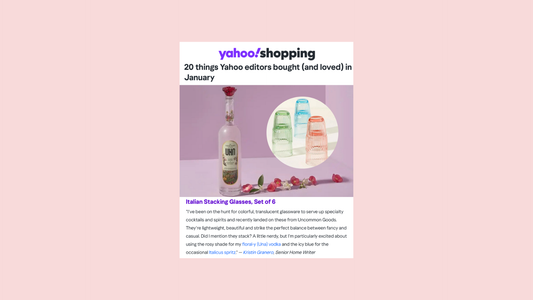 Yahoo! Shopping - UNA Vodka feature