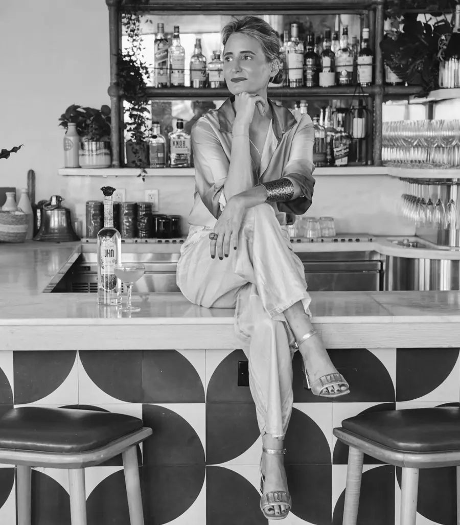 UNA Vodka founder, owner, and CEO, Leticia Fernández de Mesa